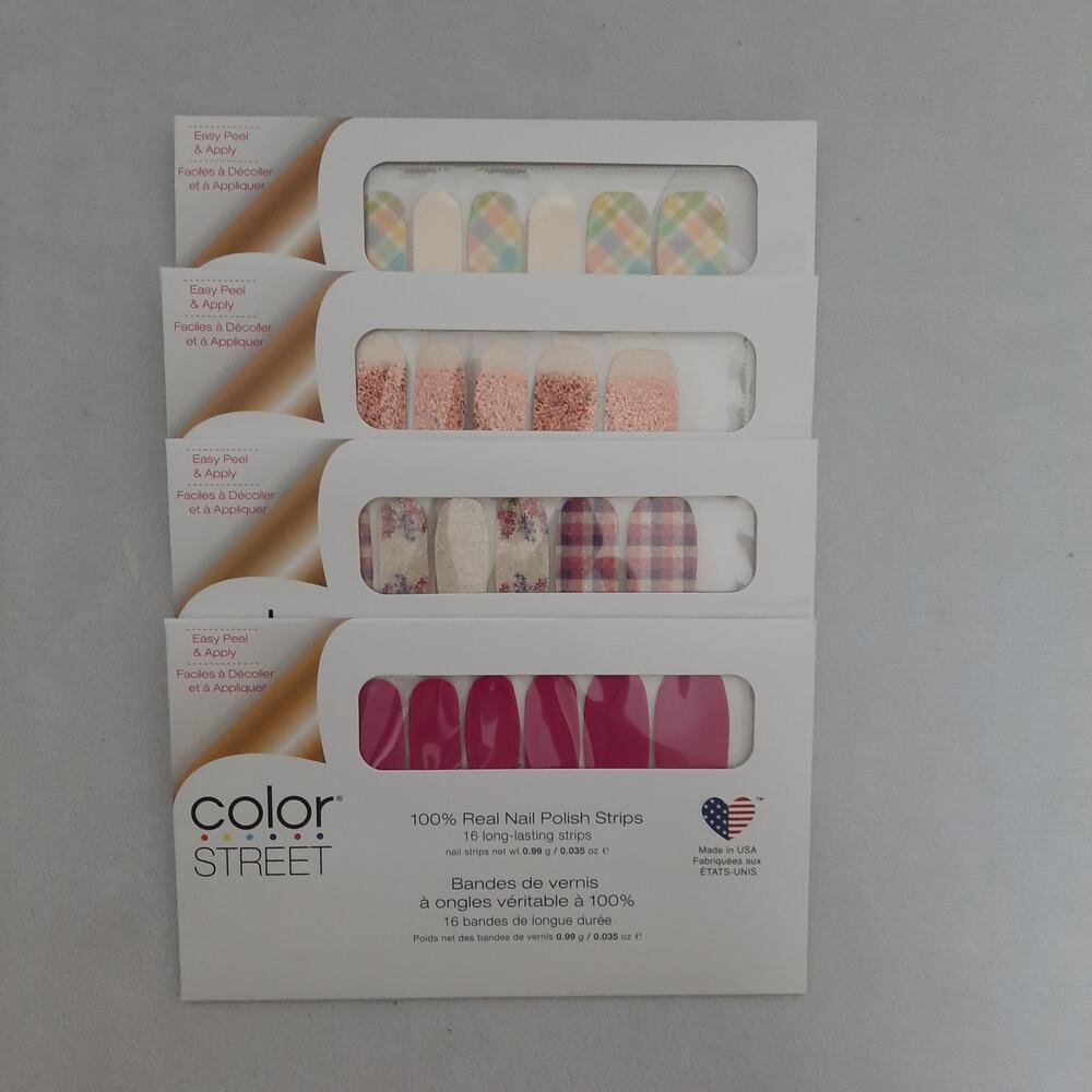 Color Street Nail Strips, Spring, Pastel, Sweet Feminine, Summer, Light & Airy